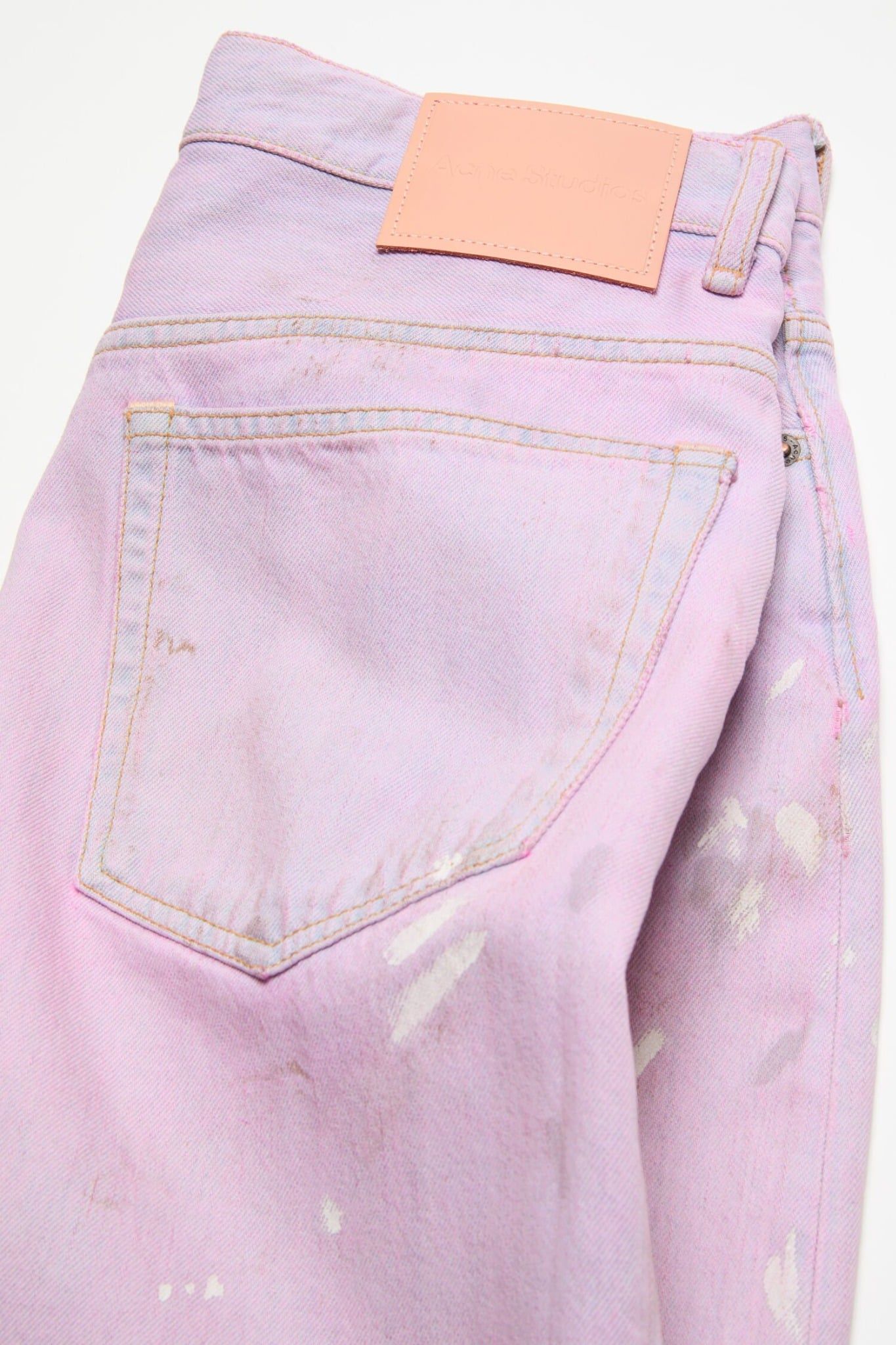  Quần Acne Denim Shorts 'Pink' 