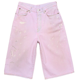  Quần Acne Denim Shorts 'Pink' 