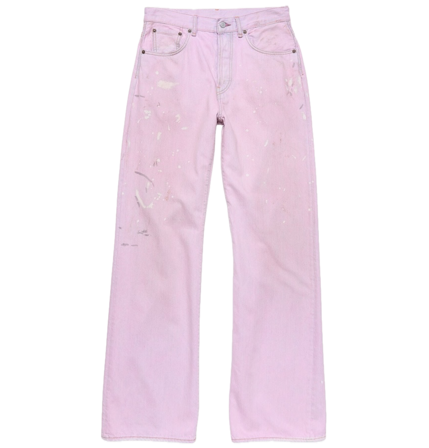  Quần Acne Regular Fit Jeans - 2021F 'Pink' 