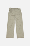  Quần Nữ Acne SS26 Twill Trousers With Belt 'Clay Beige' 
