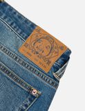  Quần Evisu 2-Tone Inserted Daicock Jeans 'Indigo' 