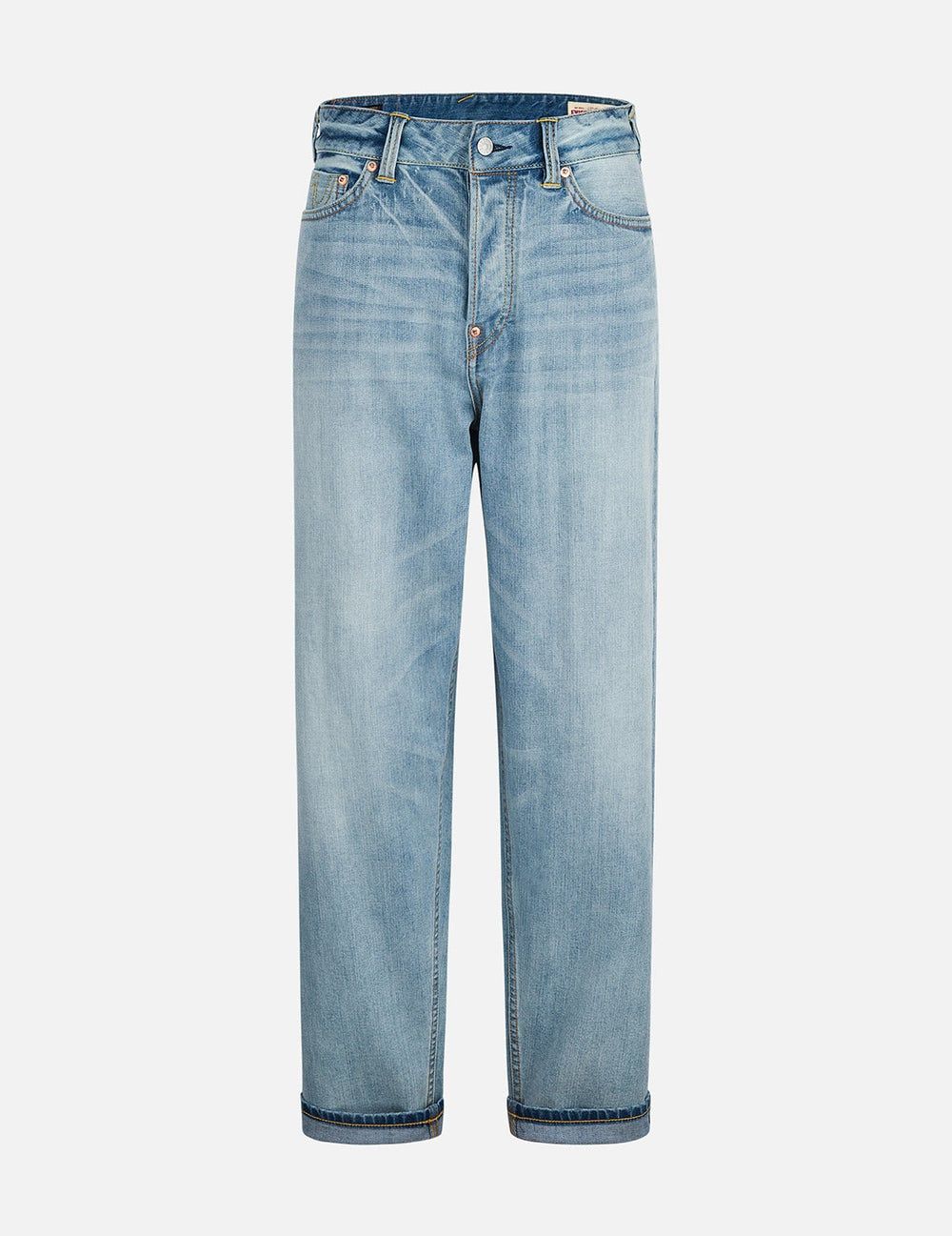  Quần Evisu 7-Pocket Design Washed Jeans 'Indigo' 