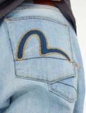  Quần Evisu 7-Pocket Design Washed Jeans 'Indigo' 