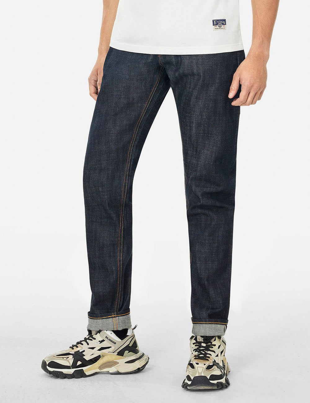  Quần Evisu 7 Pockets Design Jeans 'Indiogo' 