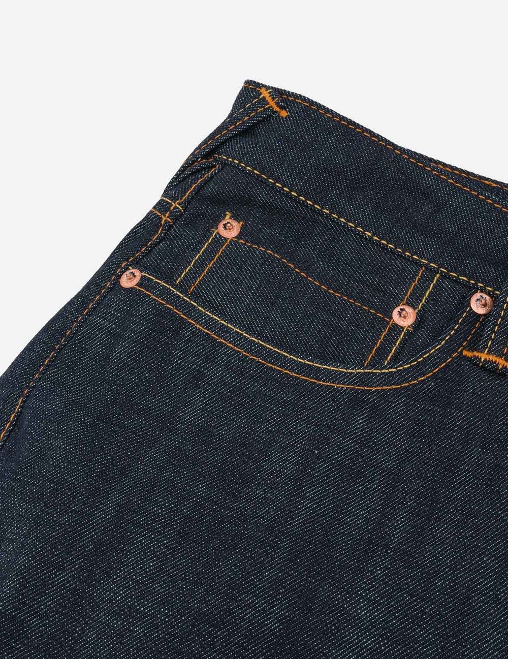  Quần Evisu Brocade Daicock Appliqué Jeans 'Indigo' 