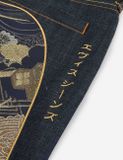  Quần Evisu Brocade Daicock Appliqué Jeans 'Indigo' 