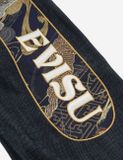  Quần Evisu Brocade Daicock Appliqué Jeans 'Indigo' 