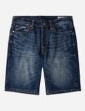  Quần Evisu Brocade Patchwork Shorts 'Indigo' 