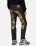  Quần Evisu Crane Embrodiery Jeans 'Indigo' 