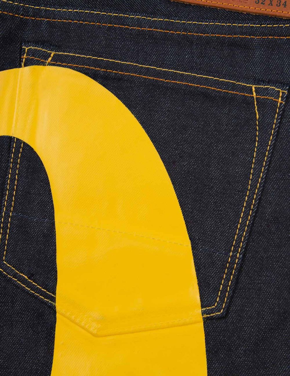  Quần Evisu Daicock Print Jeans 'Indigo' 