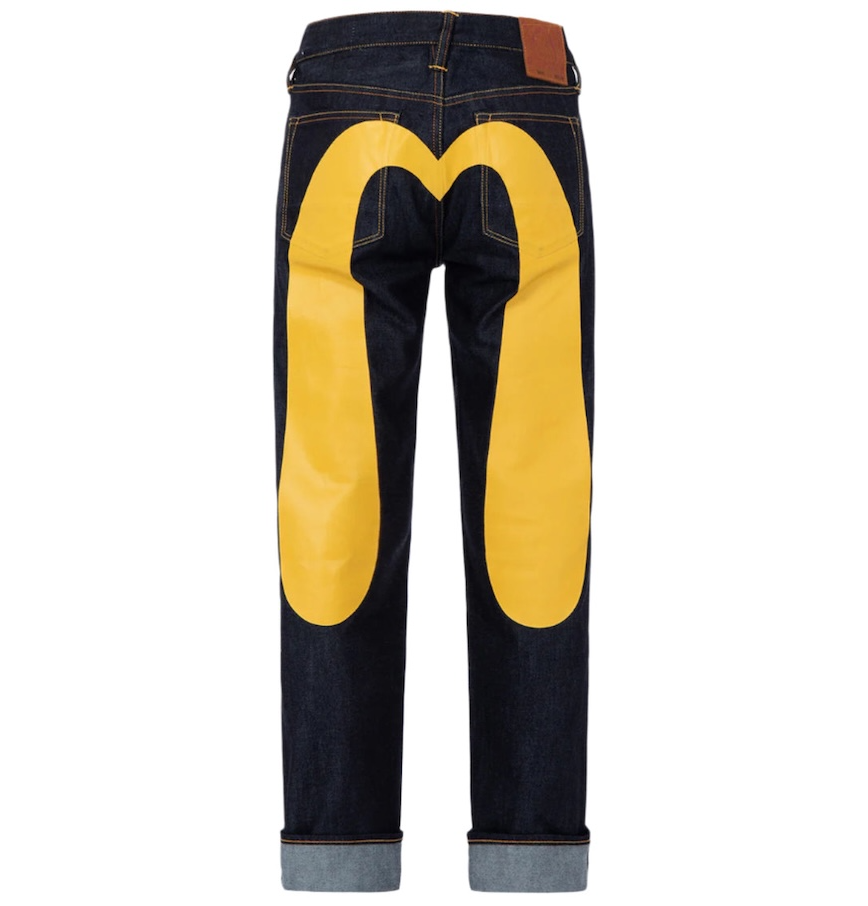  Quần Evisu Daicock Print Jeans 'Indigo' 