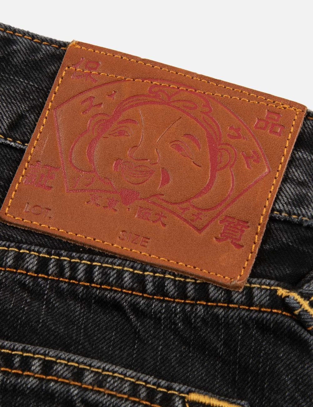  Quần Evisu Daicock Print Jeans 'Indigo' 