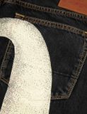  Quần Evisu Daicock Print Jeans 'Indigo' 