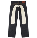  Quần Evisu Daicock Print Jeans 'Indigo' 