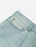  Quần Evisu Daicock Print Oversized Shorts 'Denim' 