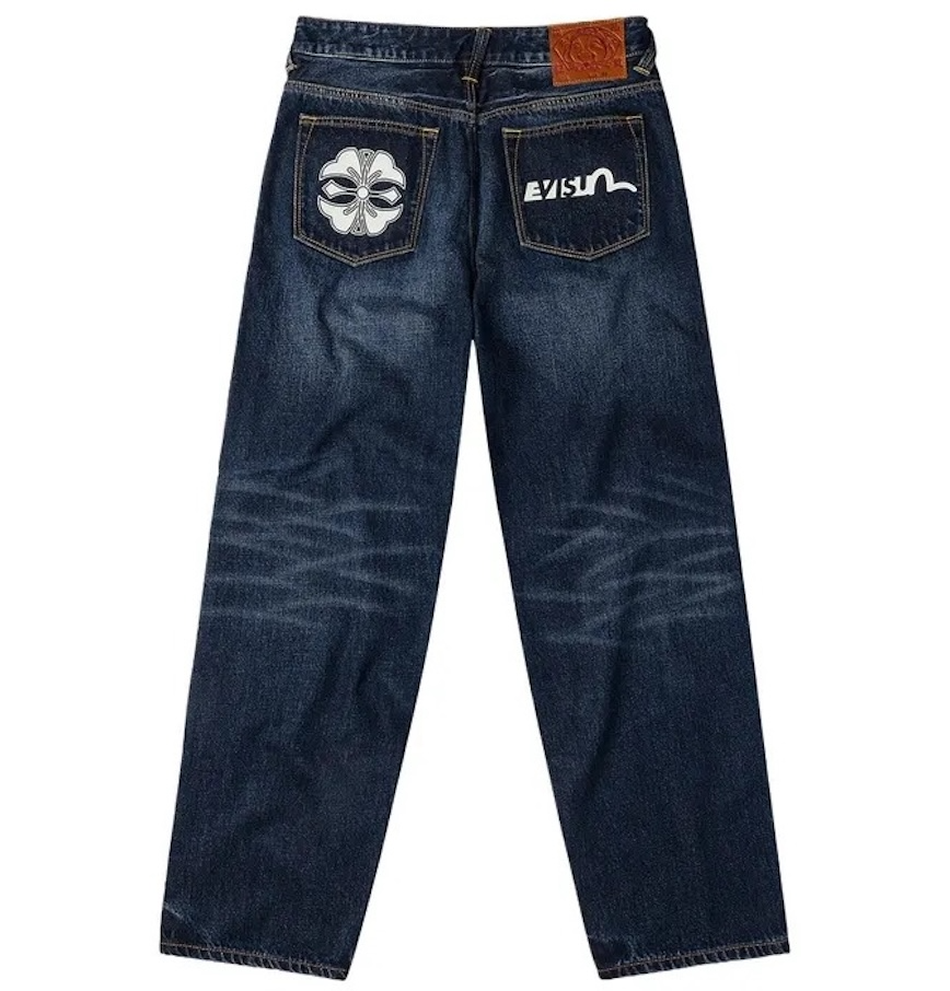  Quần Evisu Denim Jeans 'Indigo' 