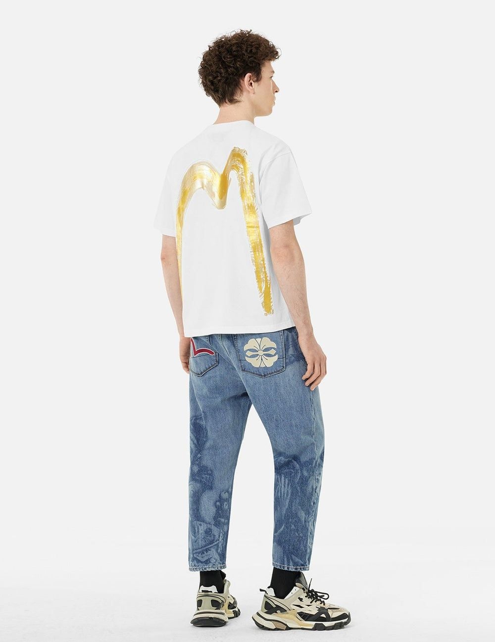  Quần Evisu Fisherman Godhead Laser Jeans 'Indigo' 