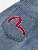  Quần Evisu Fisherman Godhead Laser Jeans 'Indigo' 