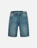  Quần Evisu Floral Daicock Shorts 'Denim' 