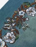  Quần Evisu Floral Daicock Shorts 'Denim' 