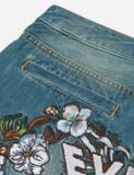  Quần Evisu Floral Daicock Shorts 'Denim' 