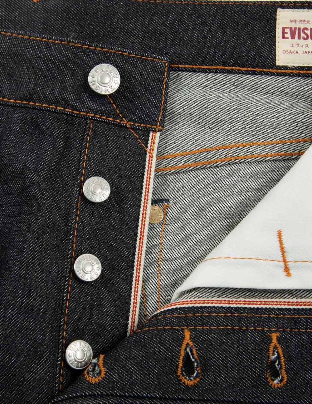  Quần Evisu Godhead and Kamon Jeans 'Indigo' 