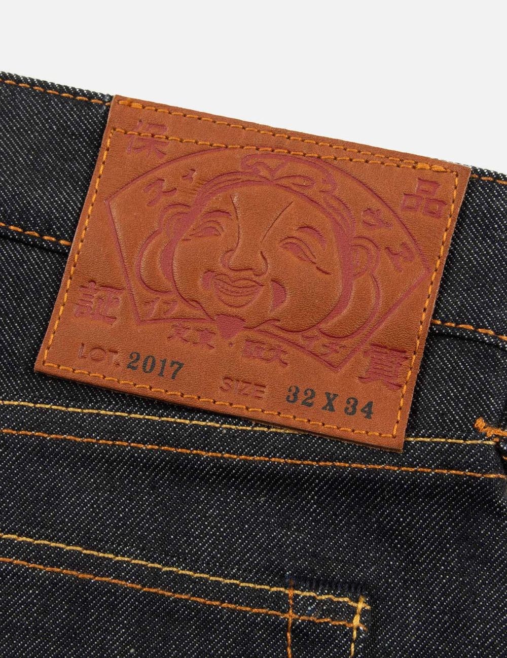  Quần Evisu Godhead and Kamon Jeans 'Indigo' 