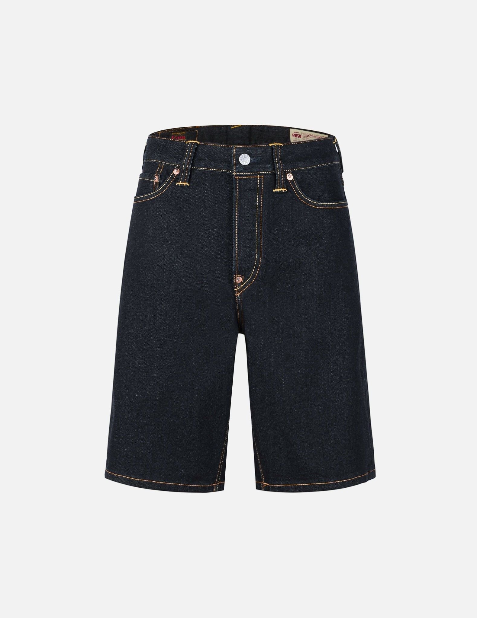  Quần Evisu Graffiti Daicock Print Shorts 'Indigo' 