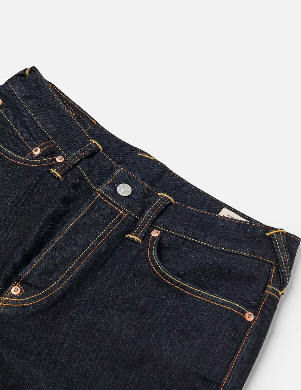  Quần Evisu Graffiti Daicock Print Shorts 'Indigo' 
