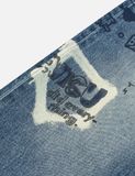  Quần Evisu Graffiti Prints Fit Jeans 'Indigo' 