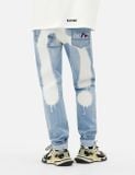  Quần Evisu Graffiti-Style Daicock Jeans 'Indigo' 