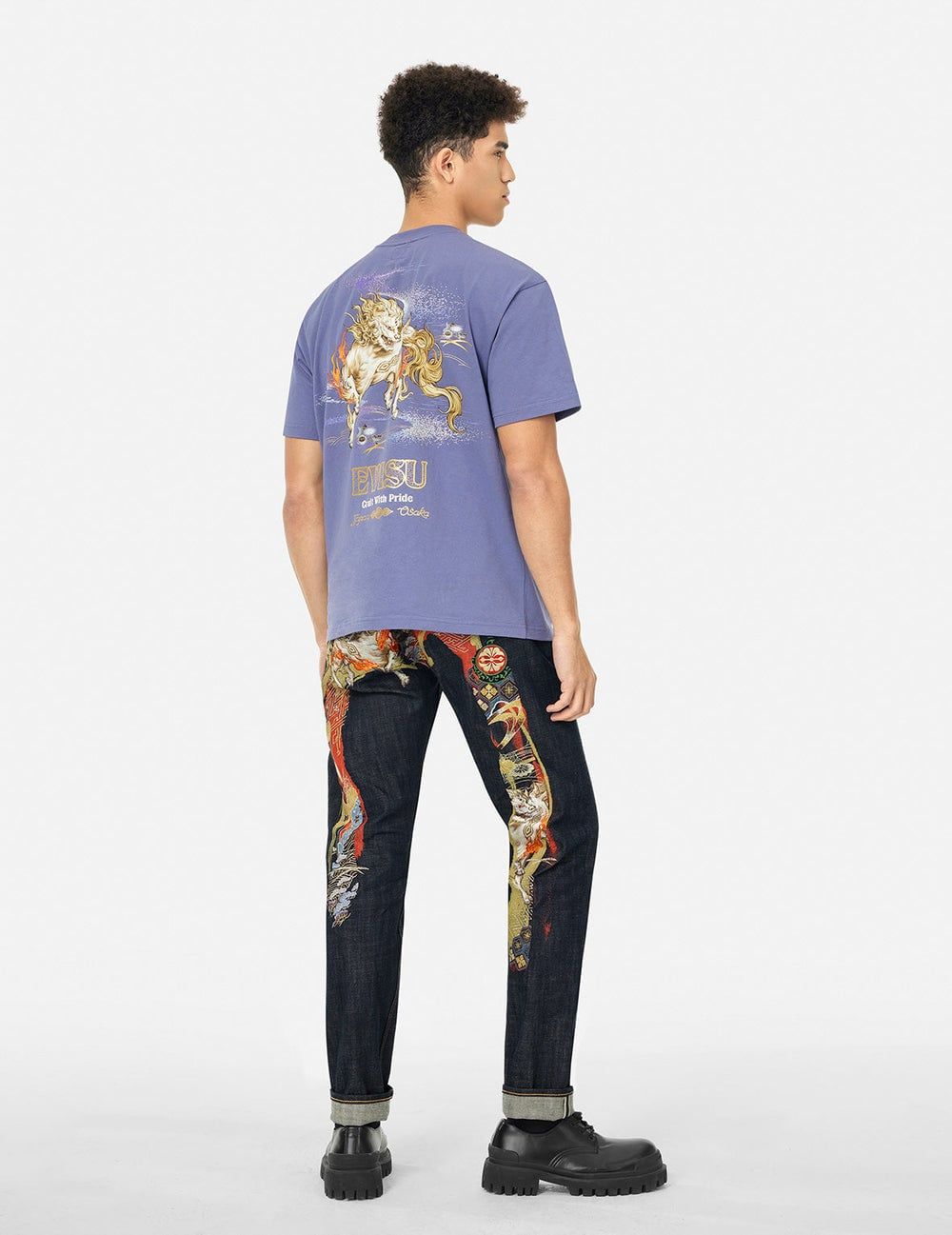 Quần Evisu Hakutaku Daicock Jeans 'Indigo' 