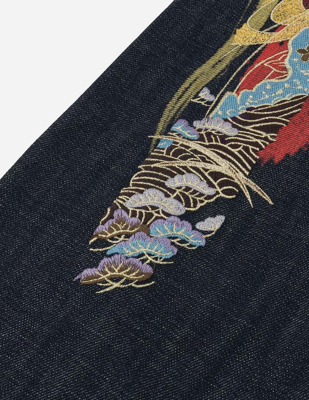  Quần Evisu Hakutaku Daicock Jeans 'Indigo' 