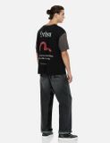  Quần Evisu Inlay Seagull Jeans 'Black' 