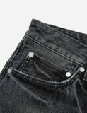  Quần Evisu Inlay Seagull Jeans 'Black' 