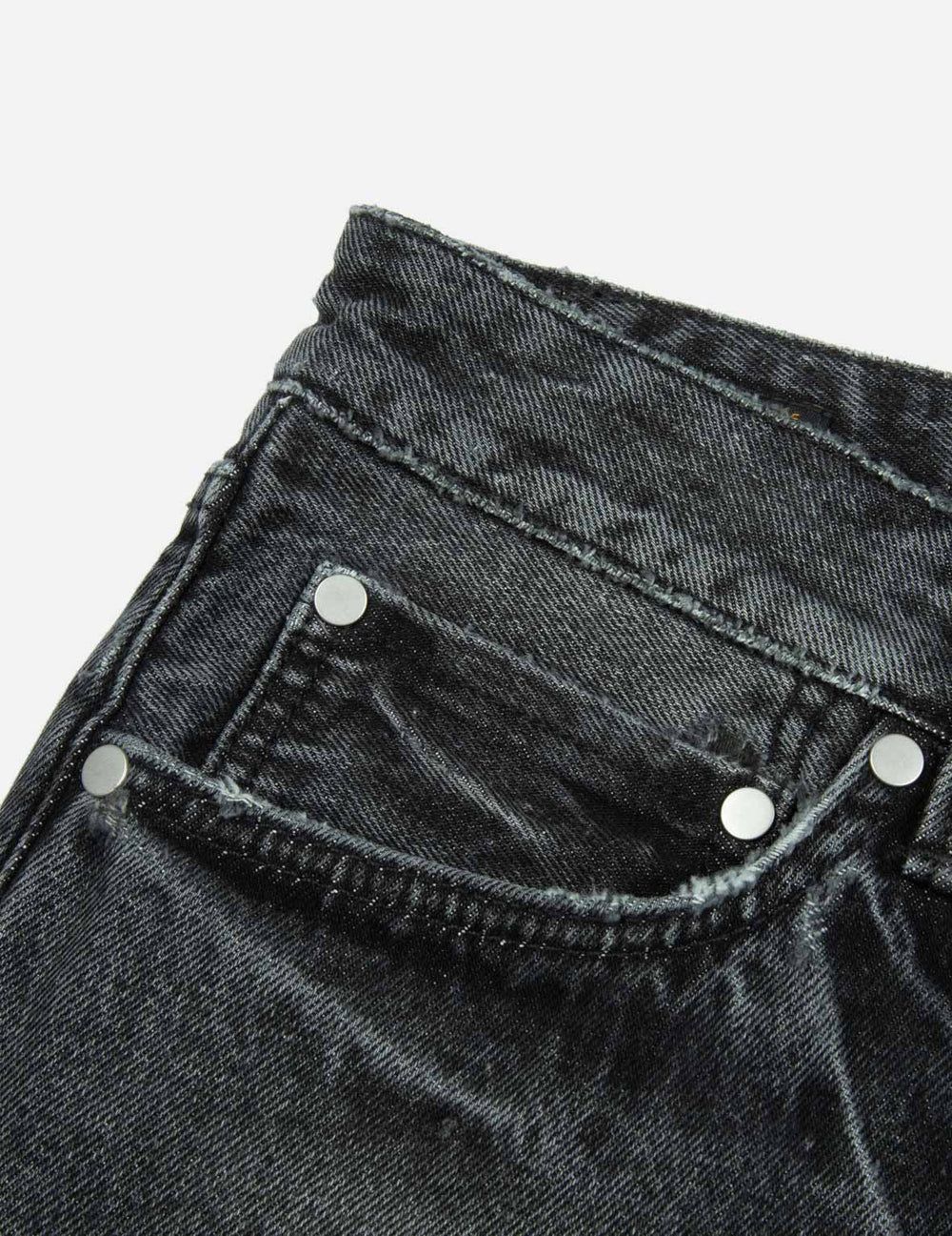 Quần Evisu Inlay Seagull Jeans 'Black' 