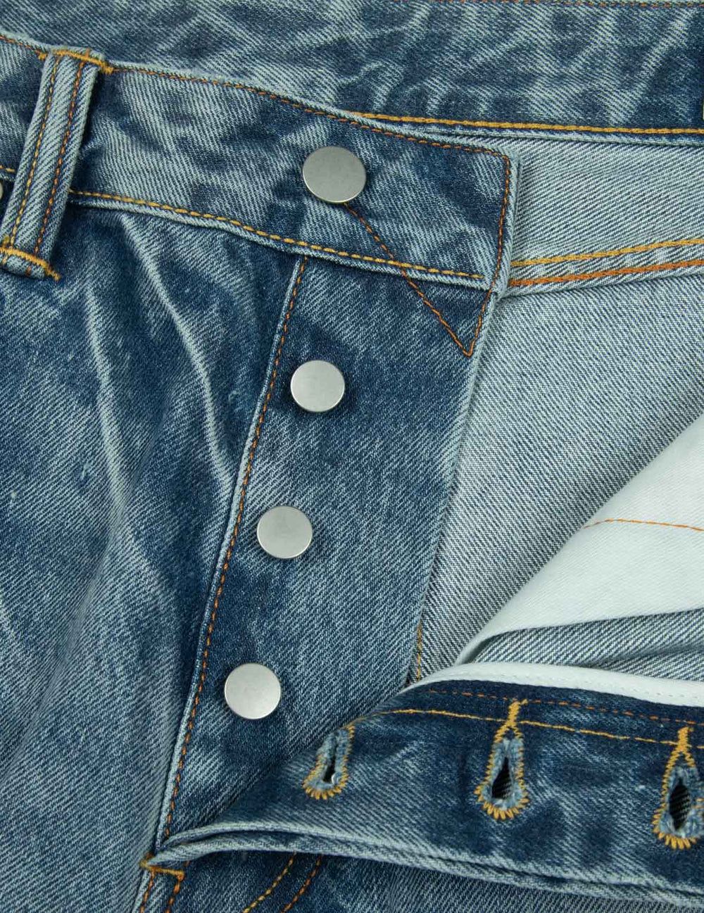  Quần Evisu Inlay Seagull Jeans 'Indigo' 