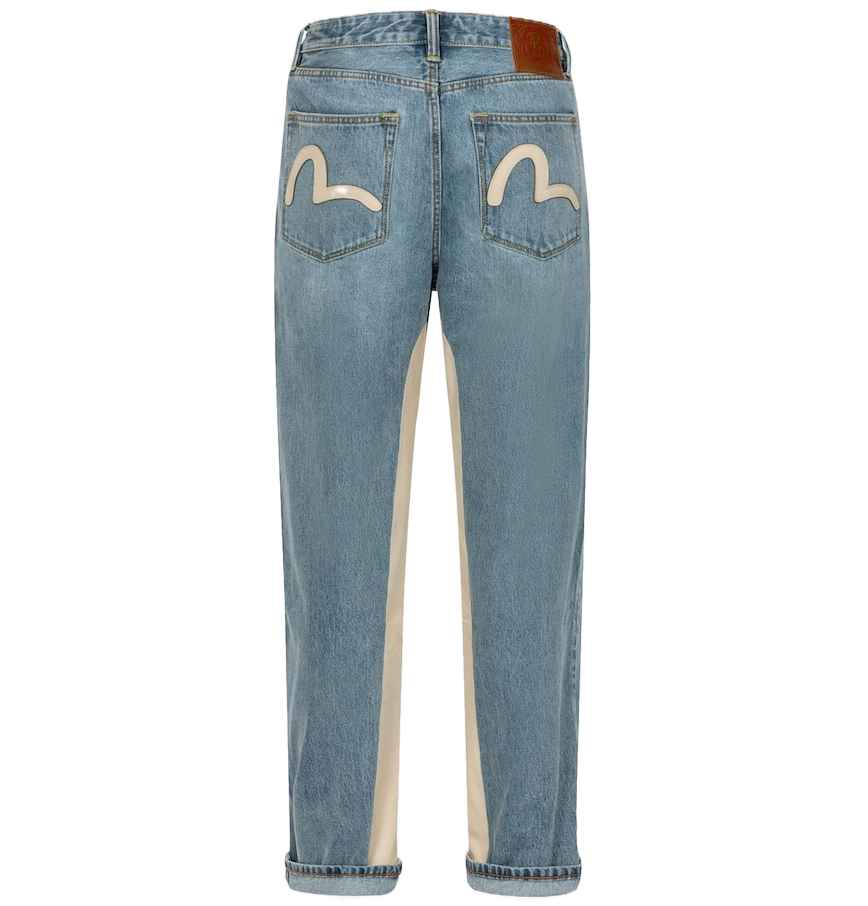  Quần Evisu Inlay Seagull Jeans 'Indigo' 