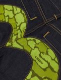  Quần Evisu Ishigaki Camouflage Jeans 'Light Green' 