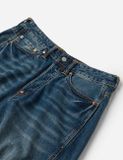  Quần Evisu Kamon Jacquard Pockets 3D Jeans 'Indigo' 