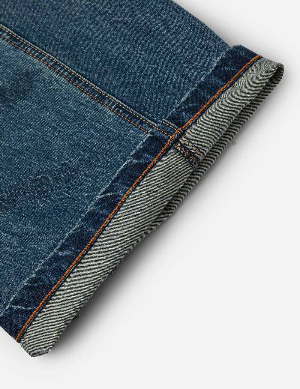  Quần Evisu Kamon Jacquard Pockets 3D Jeans 'Indigo' 
