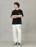  Quần Evisu Logo Daicock Print Sweatpants 'White' 