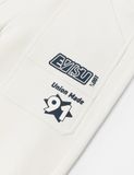  Quần Evisu Logo Daicock Print Sweatpants 'White' 