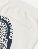  Quần Evisu Logo Daicock Print Sweatpants 'White' 
