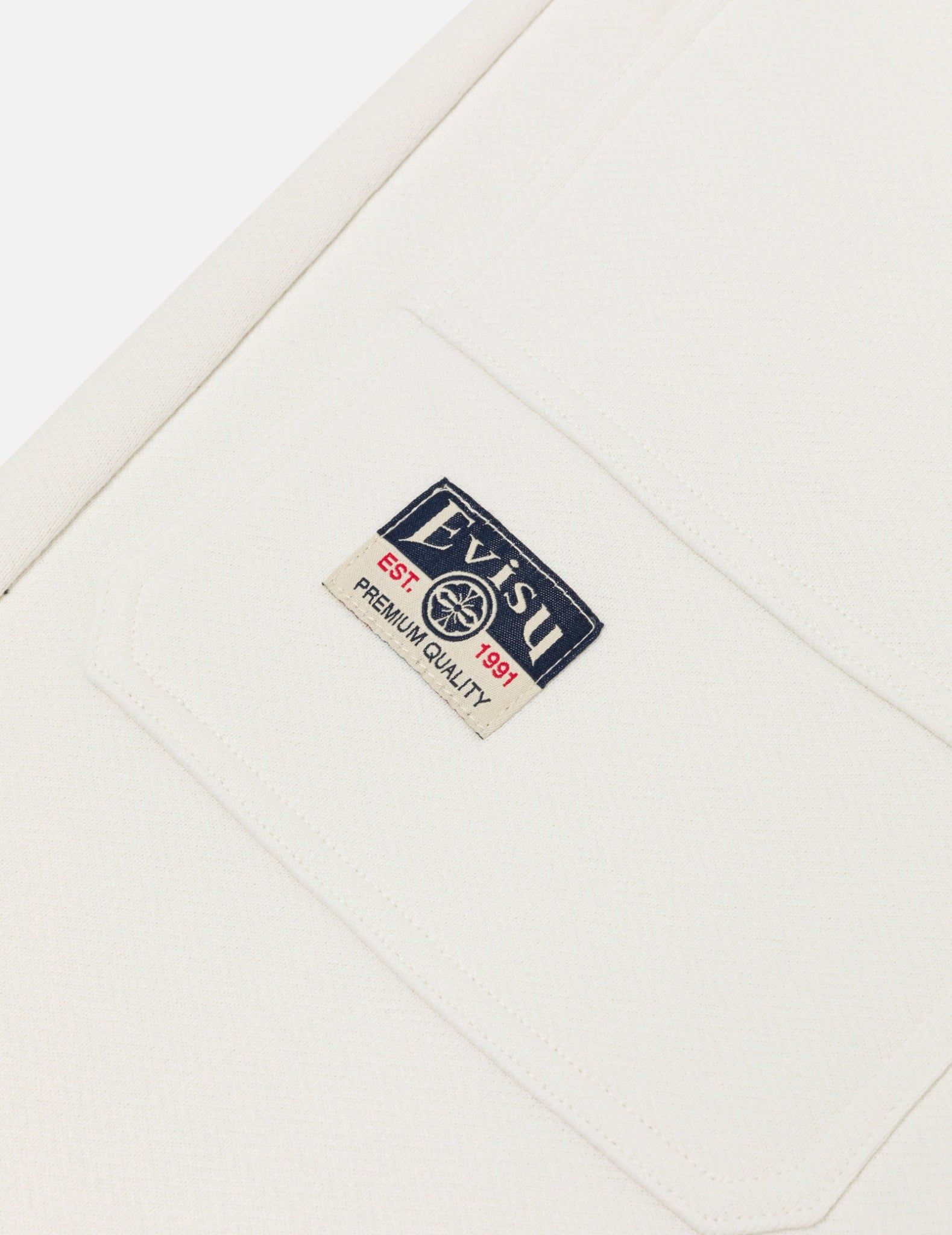  Quần Evisu Logo Daicock Print Sweatpants 'White' 