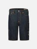 Quần Evisu Multi-Pocket Brocade Short 'Indigo' 