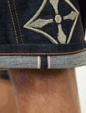  Quần Evisu Multi-Pocket Brocade Short 'Indigo' 