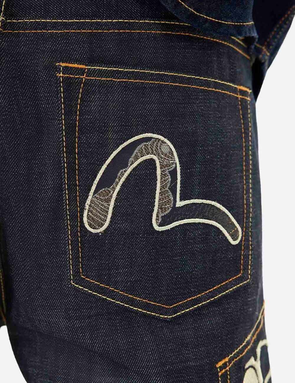  Quần Evisu Multi-Pocket Brocade Short 'Indigo' 