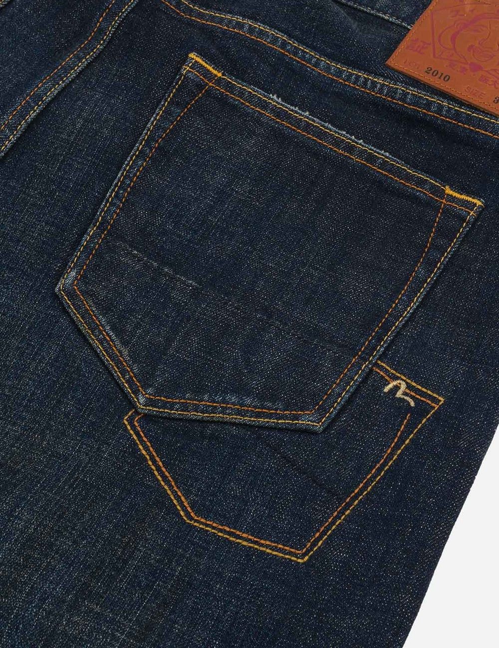  Quần Evisu Multi-pocket Dark-toned Jeans 'Indigo' 