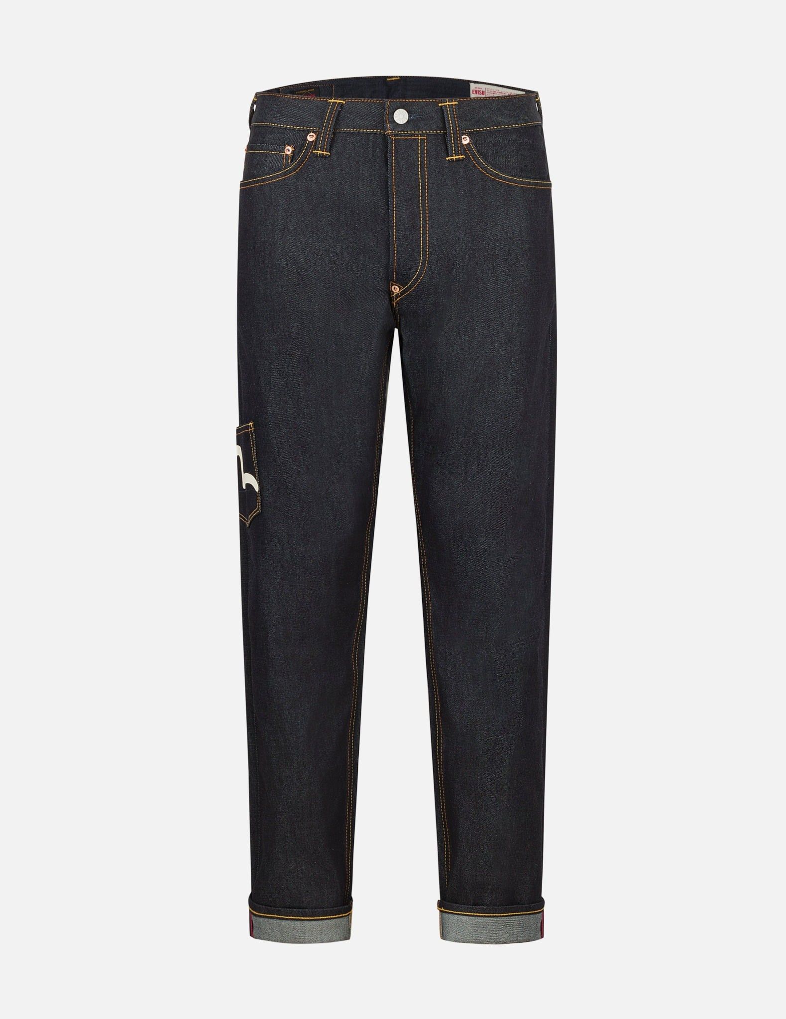  Quần Evisu Multi-Pocket Seagull Jeans 'Indigo' 